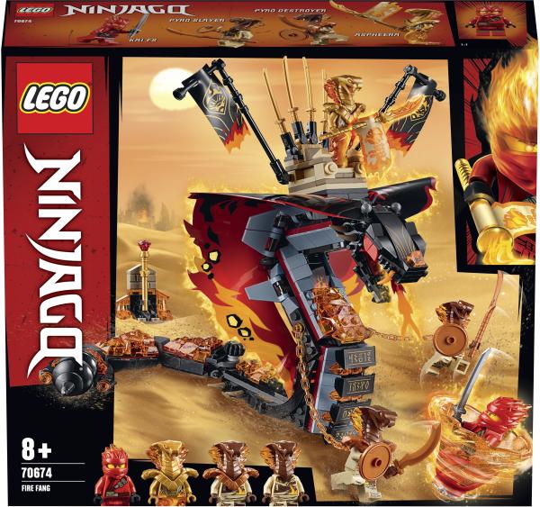 

Конструктор LEGO Ninjago Огненный кинжал, 463 детали (70674