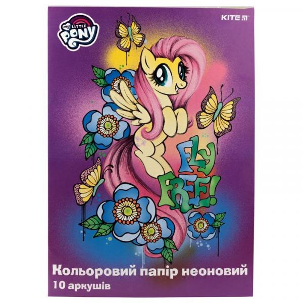 

Набор неоновой цветной бумаги А4 Kite My Little Pony, 10 листов (LP19-252