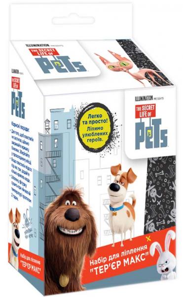 Набір для ліплення The Secret Life of Pets Тер'єр Макс, укр. мова (119726) - Pampik