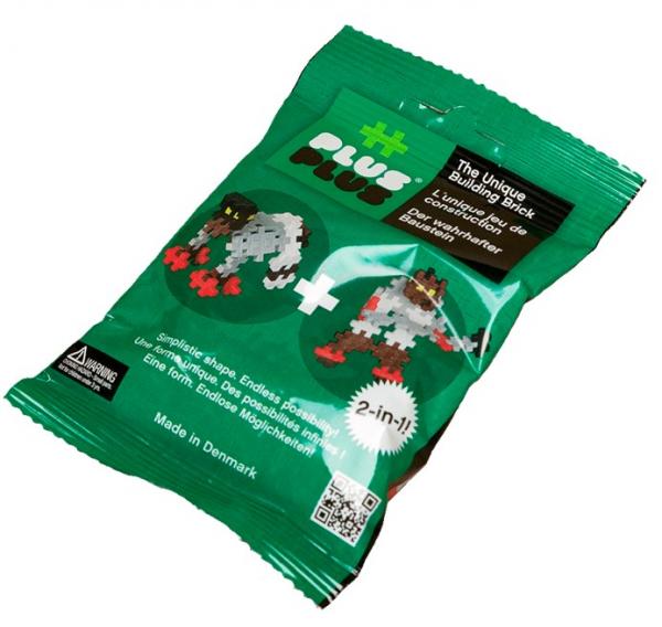 Конструктор Plus-Plus Mini Стартовий набір №1, 35 деталей (PP-3380) - Pampik