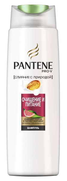 

Шампунь Pantene Pro-V Слияние с природой Очищение и питание, 250 мл