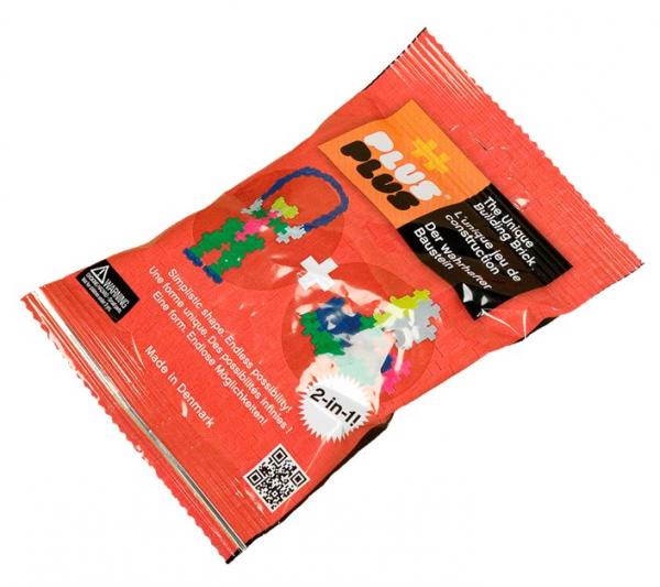 Конструктор Plus-Plus Mini Неоновий, 35 деталей (PP-3382) - Pampik