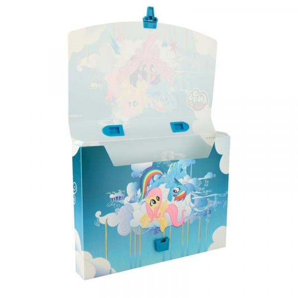 Пластиковий портфель-коробка A4 Kite My Little Pony (LP19-209) - Pampik - 3