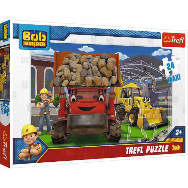 Пазл Trefl Maxi Строитель Боб Да мы сумеем, 24 шт. (14246) - Pampik - 2