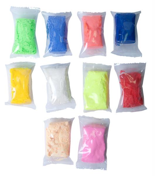 Набір повітряного пластиліну ZiBi Baby Line, 10 шт. (ZB.6254) - Pampik - 3