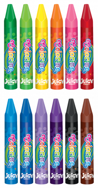 Олівці пастельні Colorino, на масляній основі, тригранні, в пластиковому контейнері, 12 кольорів (32636PTR) - Pampik - 2