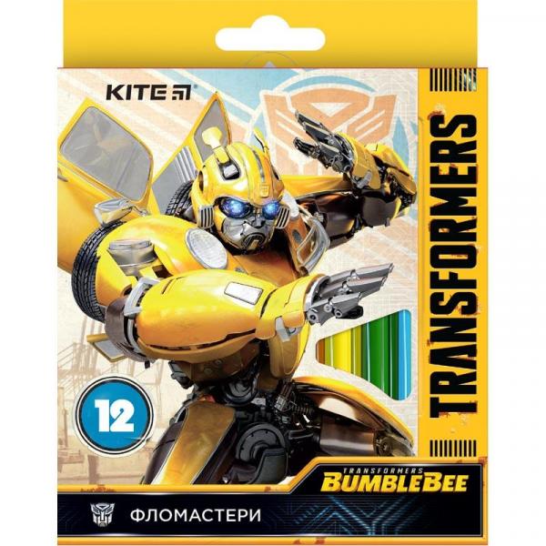 

Набор фломастеров Kite Transformers, 12 шт., желтый (TF19-047