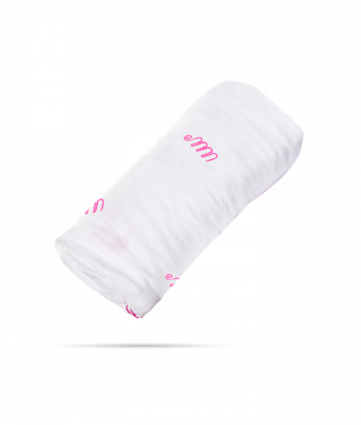 Набор пеленок Matchistick Monkey, из 100% органического хлопка Muslin, 70х70 см, розовый, 3 шт. (MM-LOCM-003) - Pampik - 4