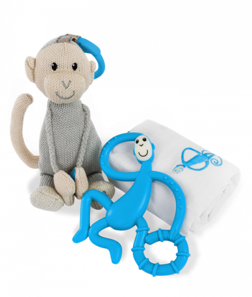 Подарунковий набір Matchistick Monkey Blue, блакитний (MM-TGP-002) - Pampik - 3