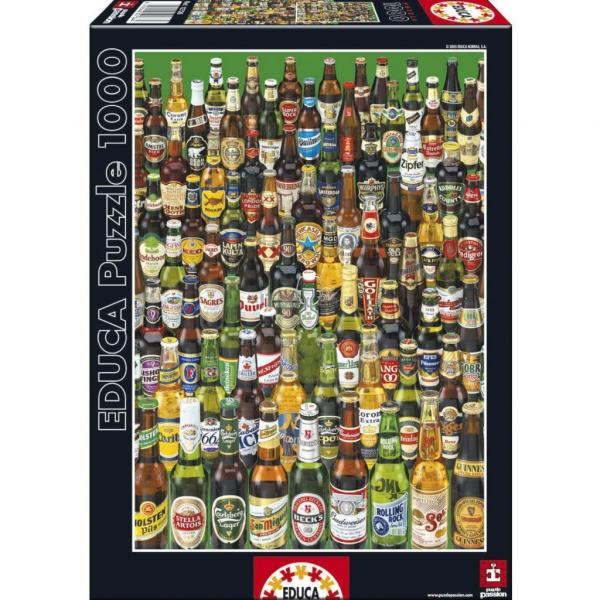 Пазл Educa Пиво, 1000 элементов (EDU-12736) - Pampik