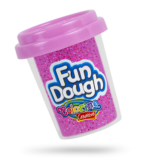 Масса для лепки Colorino Пастель Glitter, 4 цвета (34326PTR) - Pampik - 6