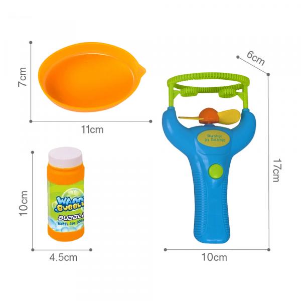 Мильні бульбашки Wanna Bubbles Бульбашки в міхурі, синій, 100 мл (BB118-2) - Pampik - 5