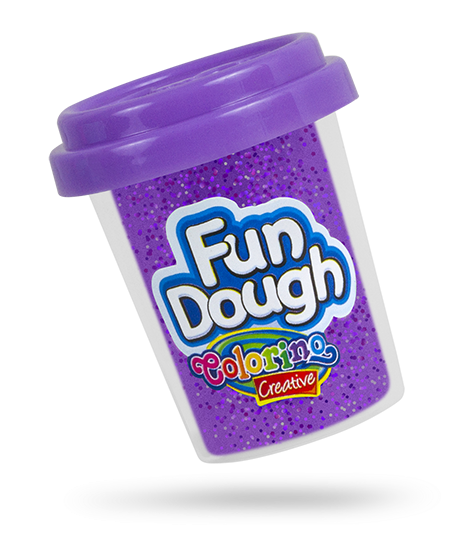 Масса для лепки Colorino Пастель Glitter, 4 цвета (34326PTR) - Pampik - 4