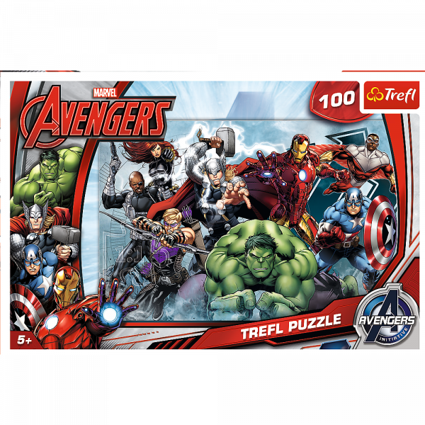 Пазл Trefl Время атаки, 100 шт. (16272) - Pampik