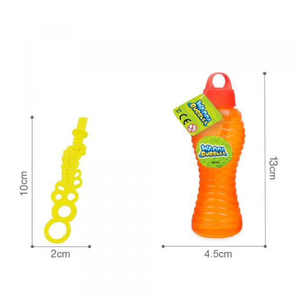 Мильні бульбашки Wanna Bubbles, помаранчевий, 118 мл (BB044) - Pampik - 2