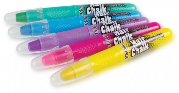 Мел для волосся Colorino Metallic, 5 кольорів (68680PTR) - Pampik - 2