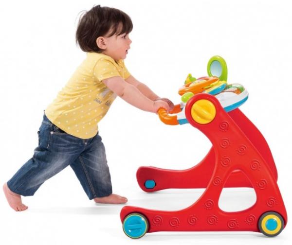 Развивающий игровой центр Chicco 4 в 1 Grow and Walk (09335.00) - Pampik - 4
