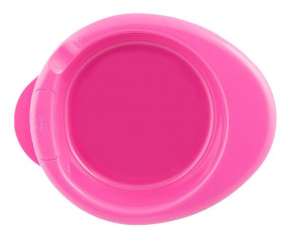 Подарунковий набір посуду Chicco Meal Set, 6+ міс., рожевий (16200.10) - Pampik - 3