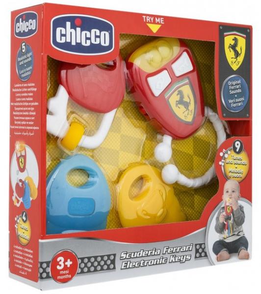 

Музыкальная игрушка Chicco Ключи Ferrari (09564.00, Красный