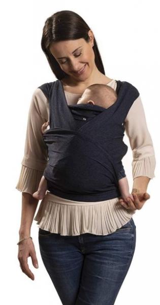 Слинг Chicco Boppy ComfyFit, деним (79949.80) - Pampik