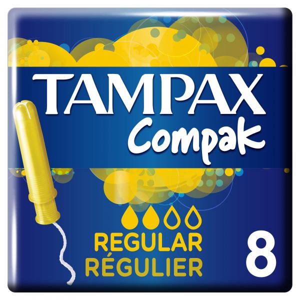 

Тампоны Tampax Compak Regular с аппликатором, 8 шт