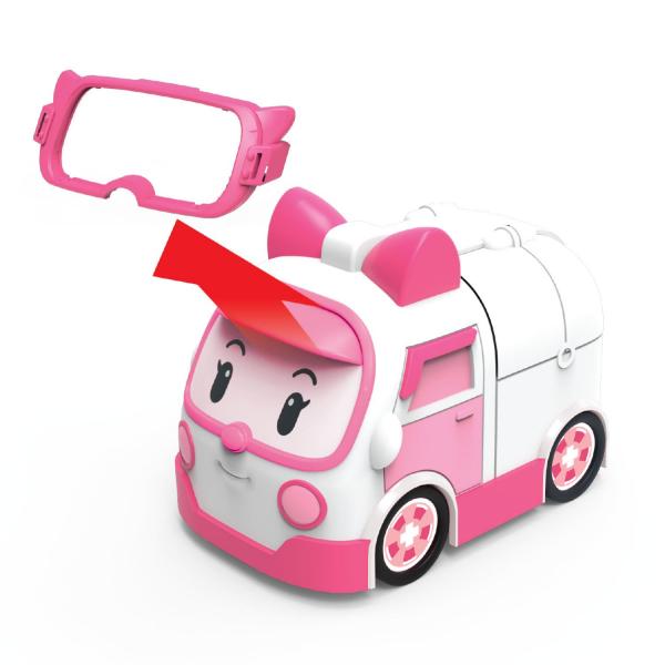 Машинка Robocar Poli Ембер з аксесуарами (83393) - Pampik - 4