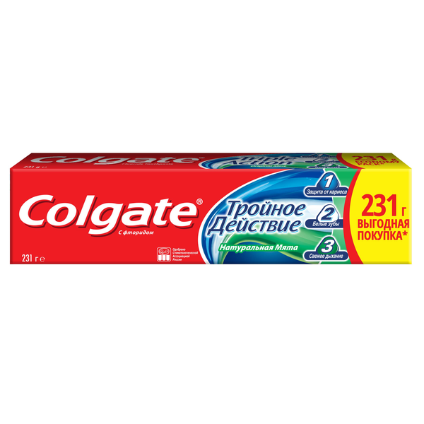 Зубна паста Colgate Потрійна дія, 150 мл - Pampik - 3