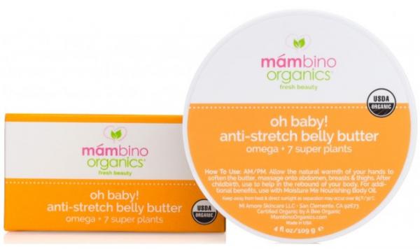Масло проти розтяжок Mambino Organics Oh Baby!, 109 г - Pampik