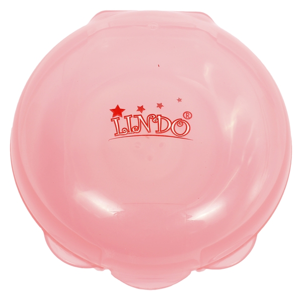 Накладки для груди Lindo, силиконовые, в контейнере, коралл (Li 802 роз) - Pampik - 4