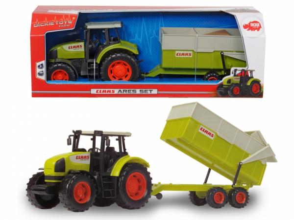Трактор Dickie Toys Claas з причепом, 57 см (3739000) - Pampik - 3