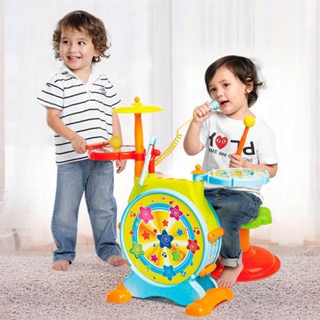 Музична іграшка Hola Toys Барабанна установка (666) - Pampik - 4