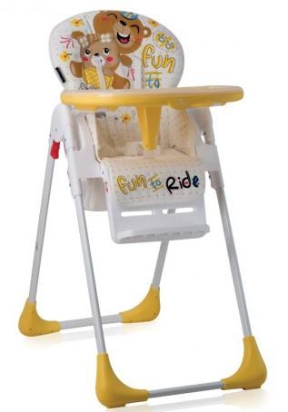 

Стульчик для кормления Lorelli (Bertoni) Tutti Frutti Yellow Bears, желтый (21279