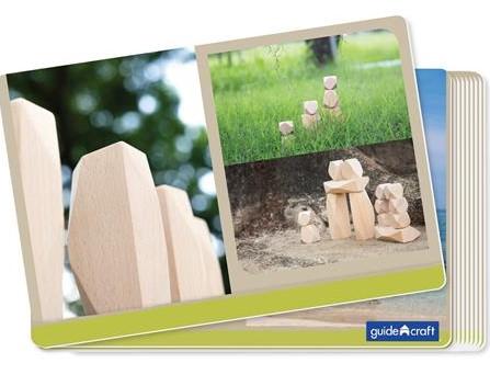 Набір дерев'яних блоків Guidecraft Natural Play Стоунхендж (G6772) - Pampik - 4