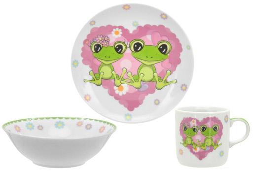 

Набор детской посуды Limited Edition Happy Frogs, 3 предмета (C556