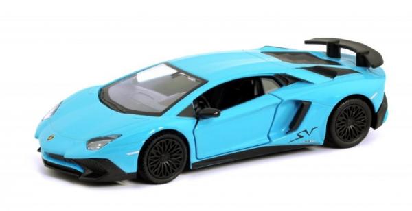 

Автомодель Uni-Fortune Lamborgini Aventador LP 750-4 SV, голубой (554990