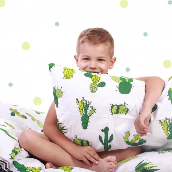 Наволочка Cosas Кактус, 60х40 см, зеленый - Pampik - 2