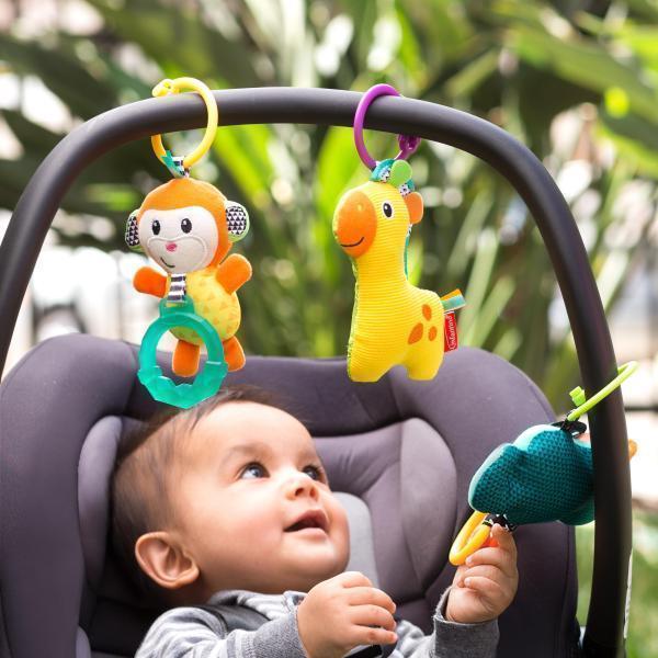 Навісні іграшки Infantino У подорож, 3 шт. (206942I) - Pampik - 7