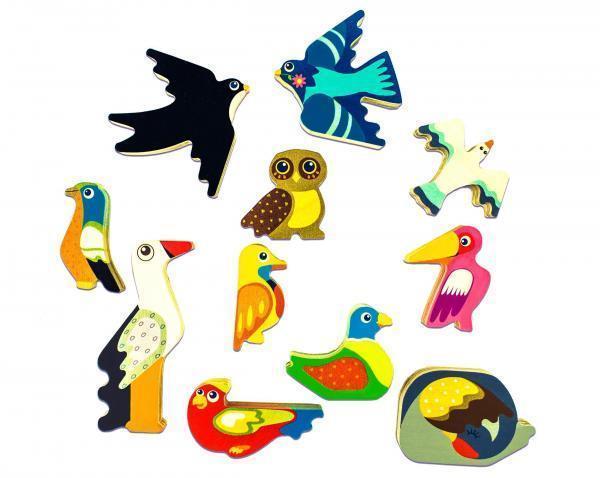 Дерев'яні балансири Quokka Птахи (QUOKA002BT) - Pampik - 5