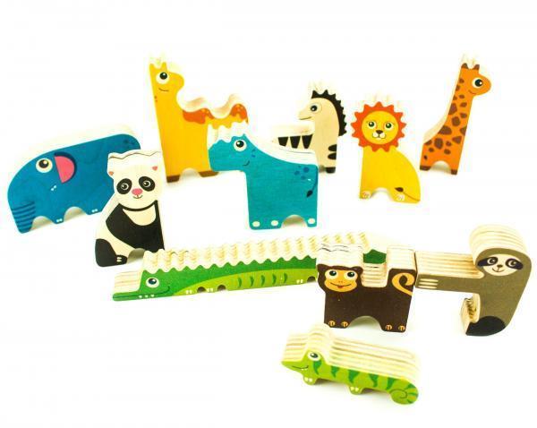 Дерев'яні балансири Quokka Дикі тварини (QUOKA003BT) - Pampik - 3