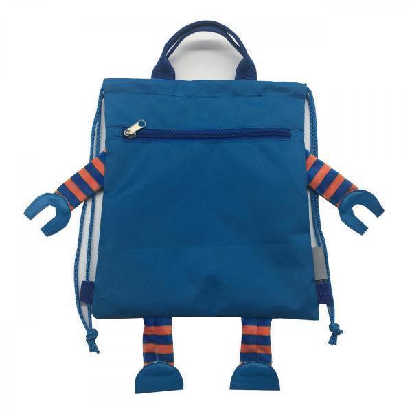 Сумка-мішок дитяча 1 Вересня SB-13 Robot (556787) - Pampik - 2