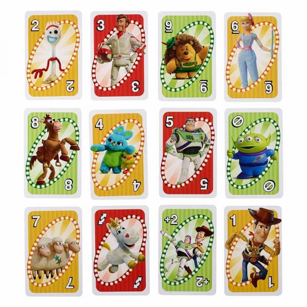 Настільна гра Uno Історія іграшок 4 (GDJ88) - Pampik - 3