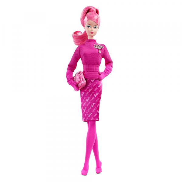 

Коллекционная кукла Barbie Signature Величественно розовая (FXD50