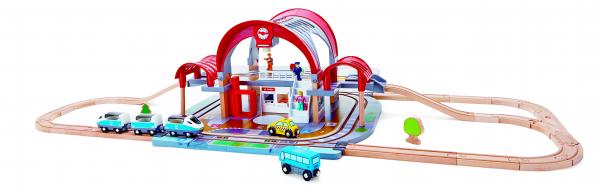 Дитяча залізниця Hape Станція Гранд Сіті (E3725) - Pampik