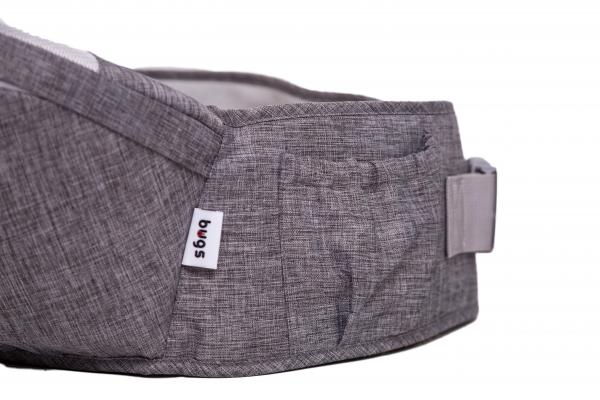 Хіпсит Bugs Smart Way 5 в 1, сірий (207) - Pampik - 3