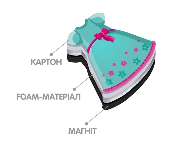 Гра з магнітами Vladi Toys Соня, укр. мова (VT3702-07) - Pampik - 4