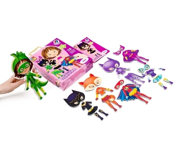 Гра з магнітами Vladi Toys Єва, укр. мова (VT3702-08) - Pampik - 2