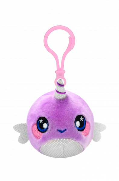 

Ароматная мягкая игрушка-брелок Squeezamals S3 Нарвал Джой, 6 см (SQS00866J