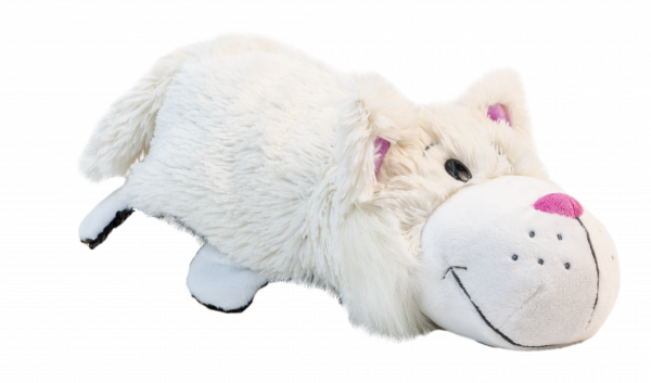 М'яка іграшка ZooPrяtki 2 в 1 Лабрадор і Кот, 30 см (518IT-ZPR) - Pampik - 2