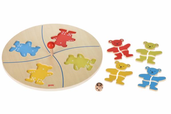 Настольная игра Goki Веселые мишки (56941G) - Pampik - 2