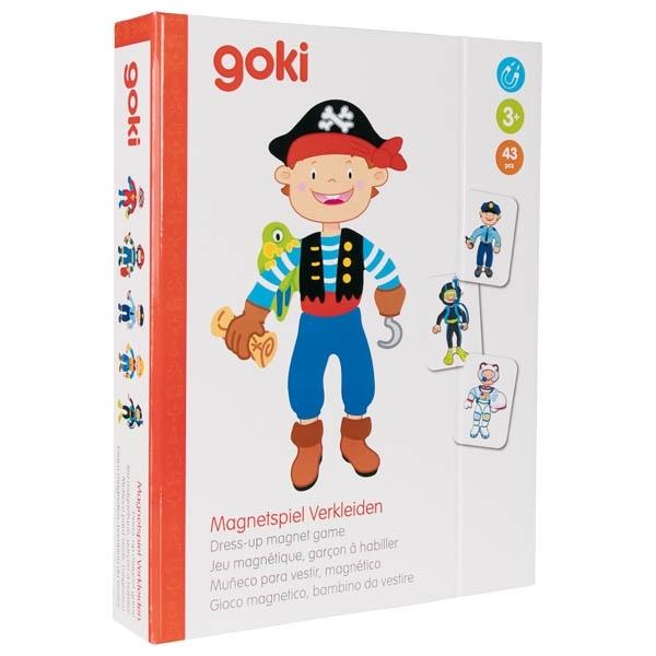Магнитная книга Goki Наряды для мальчика (58741G) - Pampik - 4